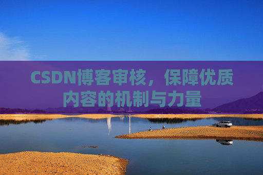 CSDN博客审核，保障优质内容的机制与力量